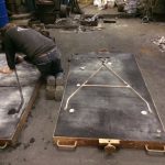 Making of the Shepherds Hut / Living Van Towing Bracket / Drawbar / A Frame