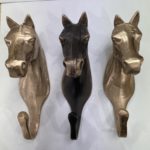 Bronze horse hooks 